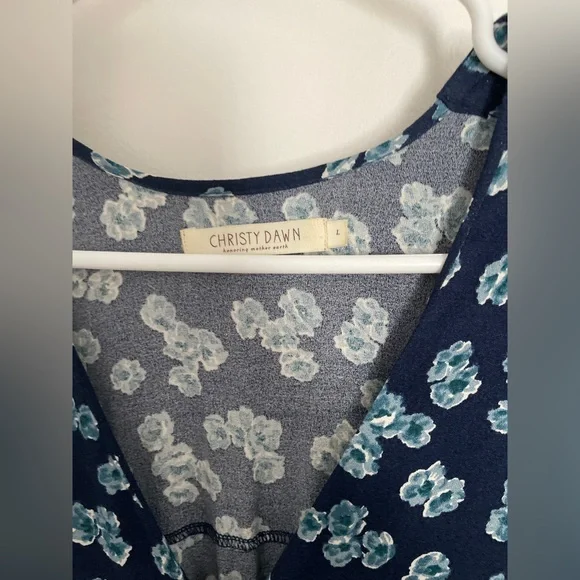 Christy Dawn Lottie Maxi Dress Navy - Picture 5 of 6